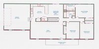 Floor plan for Autumn Builders Plan 1856