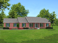 Front elevation of Autumn Builders Plan 2024