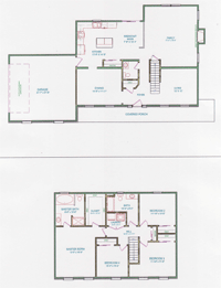 Floor plan for Autumn Builders Plan 2330