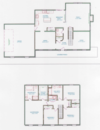 Floor plan for Autumn Builders Plan 2410