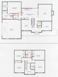 Floor plan for Autumn Builders Plan 2807